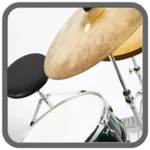 play drum set android application logo